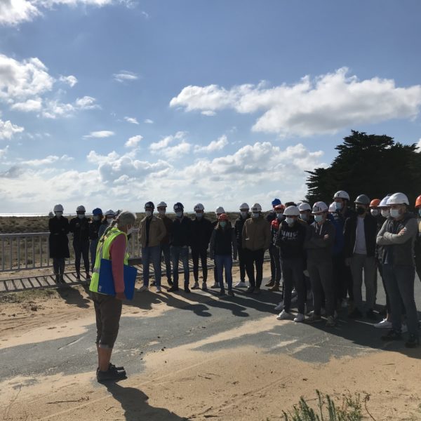 Visite du Pont de l’île de Ré pour les apprentis de 4e année, spécialité BTP