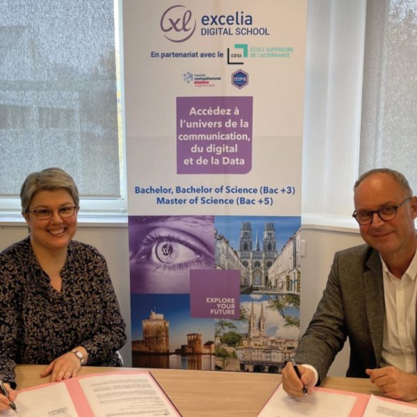 CESI La Rochelle s’associe au groupe Excelia pour proposer un nouveau programme double-diplômant : le Bachelor of Science (BSc) Développement logiciel et Data