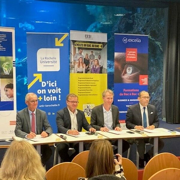 CESI La Rochelle signe son partenariat avec l’Institut Littoral Urbain Durable Intelligent (LUDI).