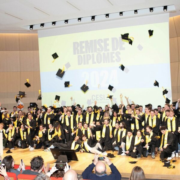 Félicitations à tous les nouveaux diplômés du campus CESI de La Rochelle !